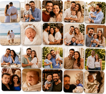 KİŞİYE ÖZEL 20 ADET MAGNET 9x6 Cm